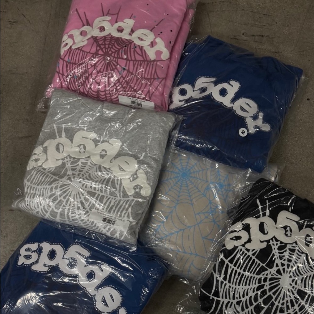Spider Graphic Hoodies in Multiple Colors